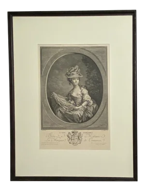 Late 19th Century The Age Agreable Engraving, France 1770
