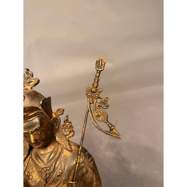 Bronze Buddha Statue, Circa 1920s For Sale In Indianapolis - Image 6 of 15