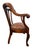 1900 - 1909 Early 20th Century Empire Scroll Chair in the Fashion of Muelller For Sale - Image 5 of 9