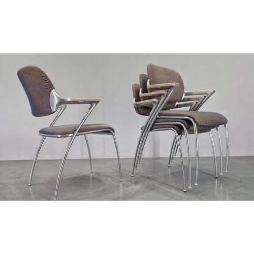 Golf Dining Chairs attributed to Franceso Zaccone, Germany, 1970s, Set of 4 For Sale - Image 10 of 18
