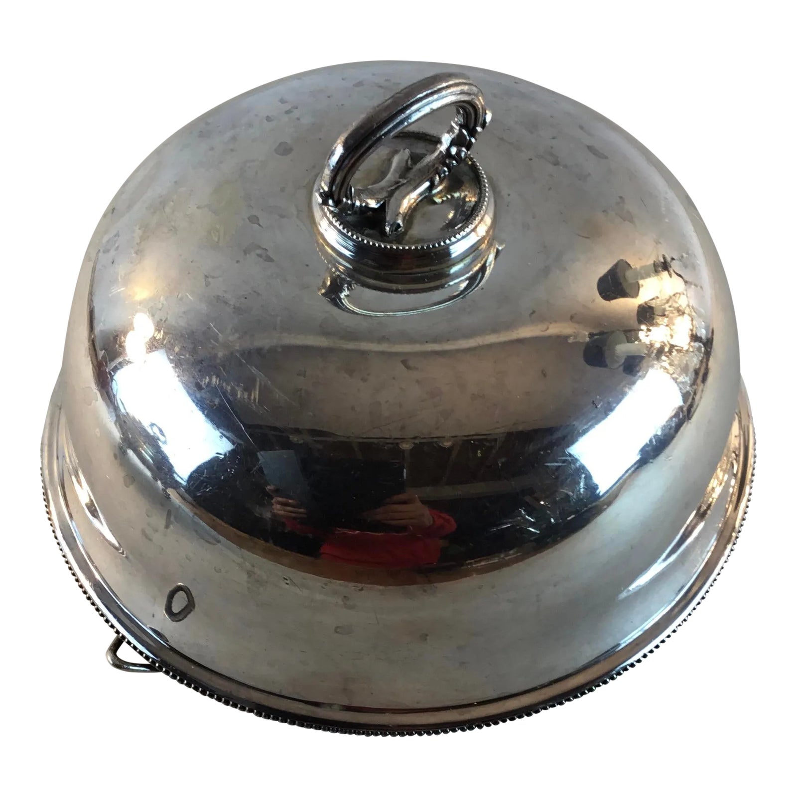 Silver Plate Serving Food Warmer Dome Lid Chairish