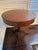 Vintage Chippendale-Style Mahogany Drum Table With Drawer & Claw Feet For Sale - Image 4 of 10