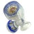 Italian Italy Millefiori Art Glass Perfume Bottle With Stopper For Sale - Image 3 of 5
