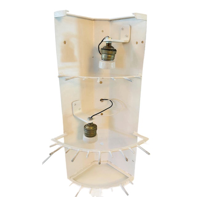 Metal 1970s Italian Modern Murano Multicolor Glass and Metal Sconces- 2 Piece Set For Sale - Image 7 of 8