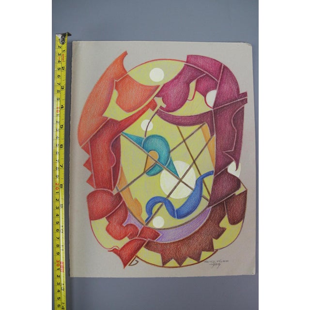 Fritz Klee, Abstract Composition, 1959, Drawing For Sale - Image 17 of 18
