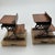 1972 C. Jere School Desk Bookends Pair Copper Onyx Bases Signed Artisan Hous For Sale - Image 4 of 8