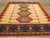 Traditional 5x8 Timeless Kilim Multicolor Geometric Modern Flatweave Wool Carpet Rug For Sale - Image 3 of 4