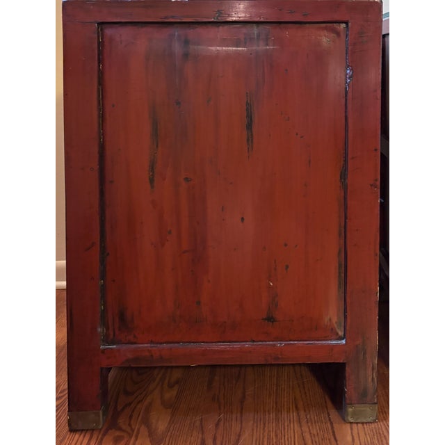 Early 20th Century Pair of Chinese Chests (Bedside Tables) From Estate of Tony Duquette For Sale - Image 9 of 15