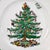 1980s Vintage 1987 Spode "Christmas Tree" Salad/Dessert Plates - Set of 4 For Sale - Image 5 of 7