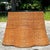 Late 20th Century Vintage Coastal Woven Rattan Ghost Center Hall Table For Sale - Image 10 of 12