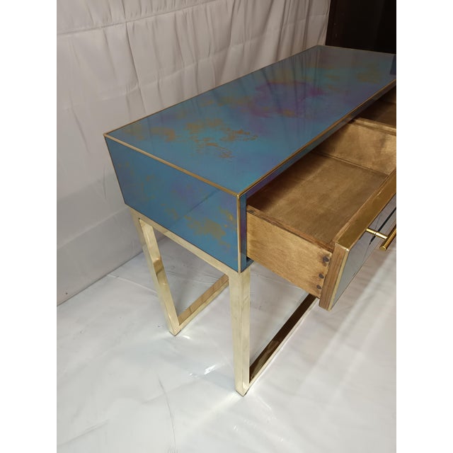 Not Yet Made - Made To Order Italian Murano Glass Console Table from Justfurnituress SRL For Sale - Image 5 of 10