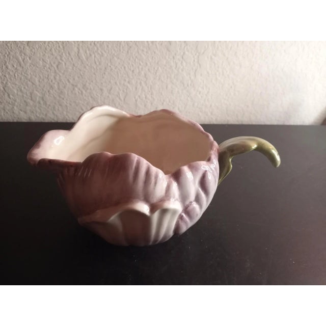 Ceramic Vintage Fitz & Floyd Flora & Fauna Creamer For Sale - Image 7 of 7