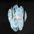 Mid-Century Hand-Blown Murano Opalescent & Cerulean Detail Glass Chandelier For Sale - Image 10 of 18