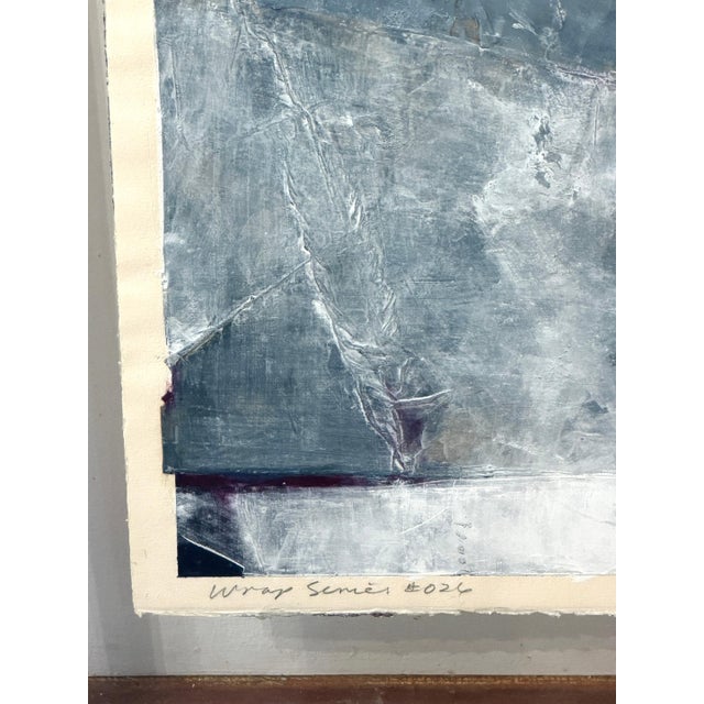 Andrea Bolley "Wrap Series #026" Paper Painting, Canada, 1980 A compelling example of Andrea Bolley’s early “Paper...