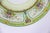 Green Antique Royal Worcester Z506 Dinner Plate With Green Edge 10.5” Plate England For Sale - Image 8 of 9