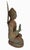 Metal Vintage Metal Buddha Statue For Sale - Image 7 of 8