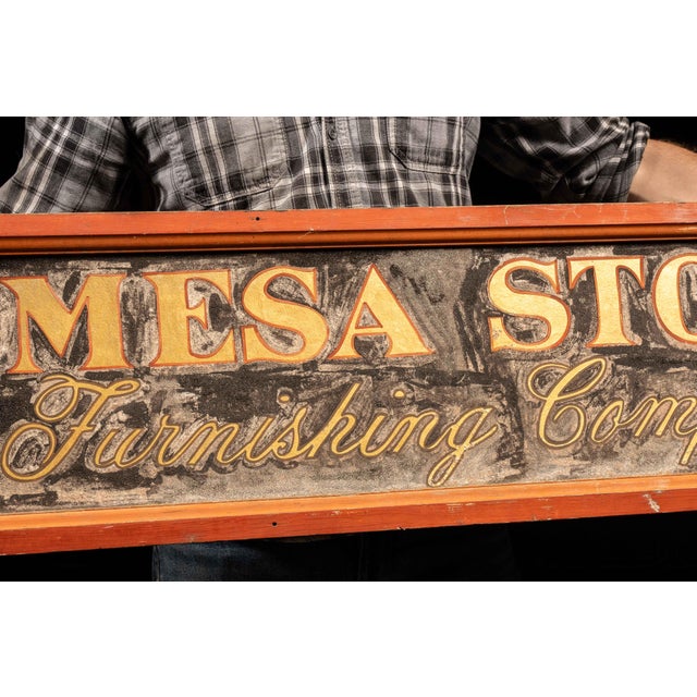 American Mesa Store Home Furnishing Smaltz Trade Sign For Sale - Image 3 of 8