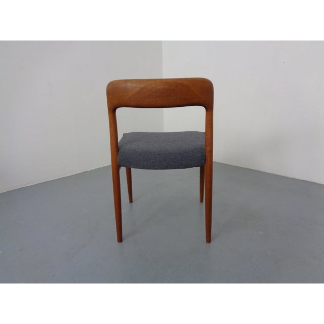 Danish Model 75 Chair in Oak by Niels Otto Møller for J.L. Møllers, 1960s For Sale - Image 9 of 17