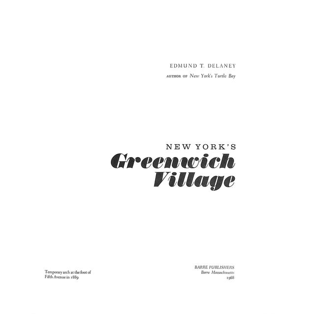 "New York's Greenwich Village" 1967 Delaney, Edmund T. For Sale - Image 4 of 12