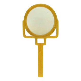 Vintage Bakelite Portable Mirror, Italy, 1940s For Sale