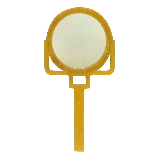 Vintage Bakelite Portable Mirror, Italy, 1940s For Sale