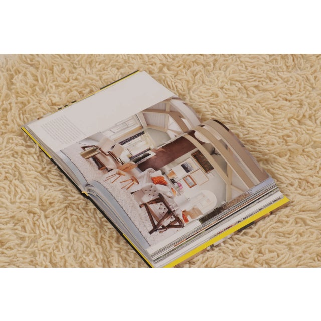 Vintage Tulu Solid Rug With Tonal Shag Pile in Beige and Cream - Rug & Kilim For Sale In New York - Image 6 of 8