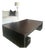Thomas Pheasant for Baker Furniture Black Crackle Lacquer Greek Key Scroll Coffee For Sale