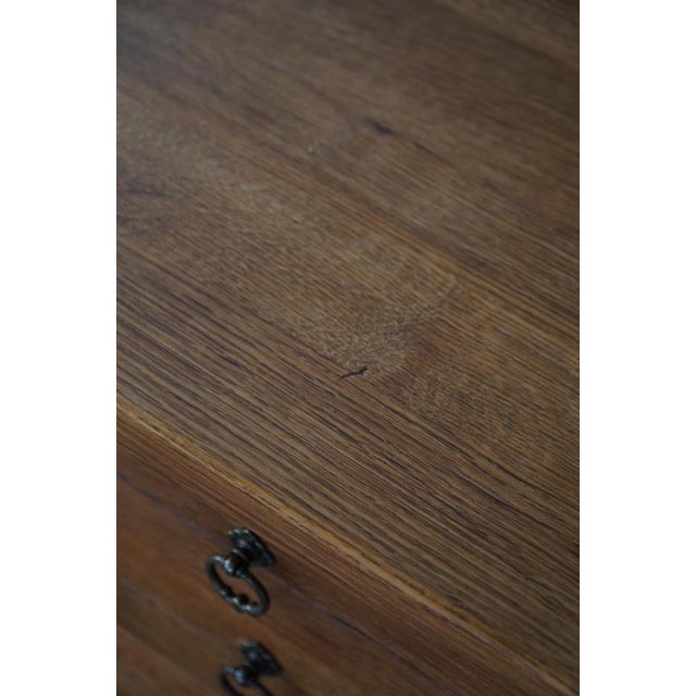 Mid-Century Modern Danish Freestanding Desk in Oak attributed to Henning Kjærnulf, 1950s For Sale - Image 16 of 18