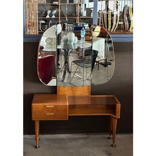 1950s Mid-Century Modern Walnut Dresser by A.A. Patijn for Zijlstra, 1950s For Sale - Image 5 of 5
