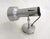 Adjustable Wall Spotlight on a Ball Joint in Chrome and Brushed Metal, 1970s For Sale - Image 3 of 12