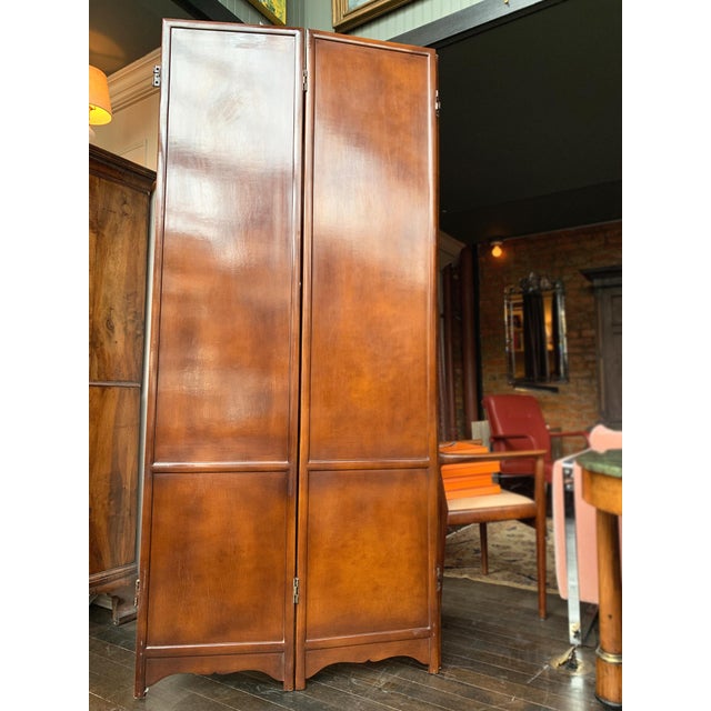 20th Century Chinese Six Panel Folding Screen For Sale - Image 11 of 12