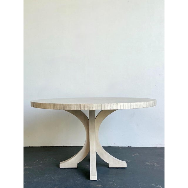 Vintage Carlyle “Carlyle” Washed Wood Dining Table For Sale - Image 17 of 17