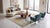 Elevate your interior with this exceptional contemporary hand-knotted wool rug, designed for discerning collector-curated...