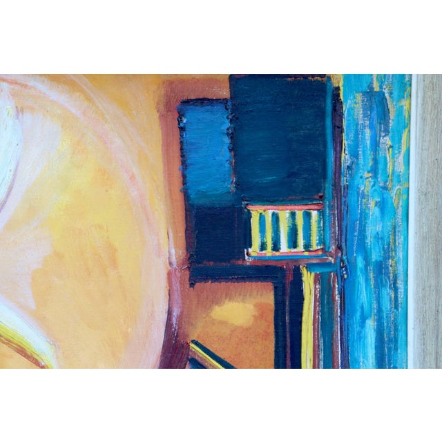Mid 20th Century 20th Century Abstract Painting by Woodstock Artist Hope Manchester For Sale - Image 5 of 8