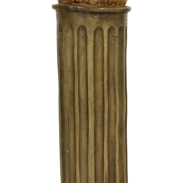 Baroque Style Gilt Resin Column, 20th Century For Sale - Image 10 of 17