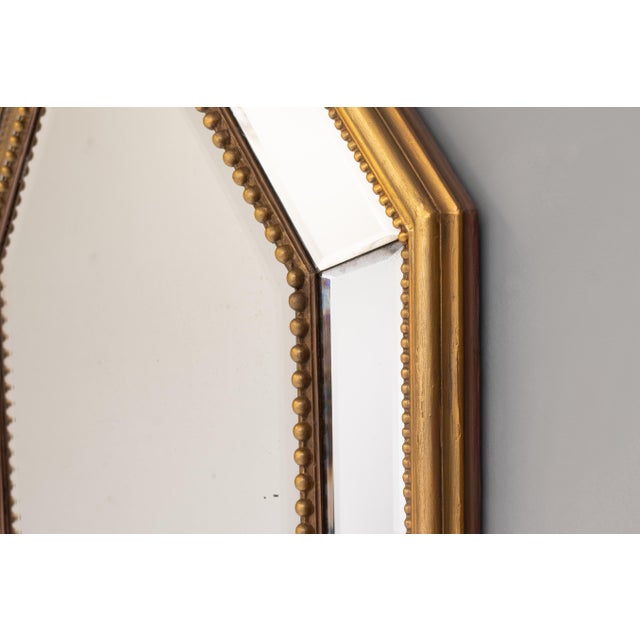 Octagonal Wall Mirror, 1870s For Sale - Image 4 of 6