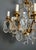 Bronze 1900s Louis XV style crystal and bronze chandelier For Sale - Image 8 of 12
