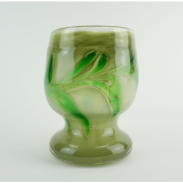 1970s Vintage Glass Vase by Erwin Eisch, 1960s For Sale - Image 5 of 14
