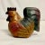 1970s Vintage Rustic European Farmhouse Boho Chic Resting Wood Carved Chicken Figurine. For Sale - Image 9 of 10