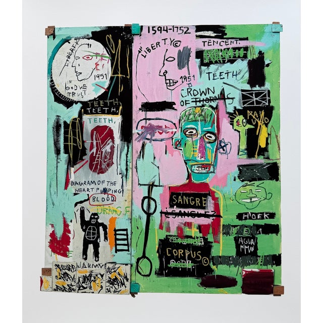 Bring the energy and bold creativity of Jean-Michel Basquiat into your space with this premium-quality poster. Known for...