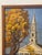 1950s Oil on Canvas of a New England Church by Dorothy Eaton Dated 1956 For Sale - Image 5 of 6