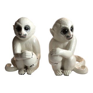 Mottahedeh Bookends - a Pair For Sale