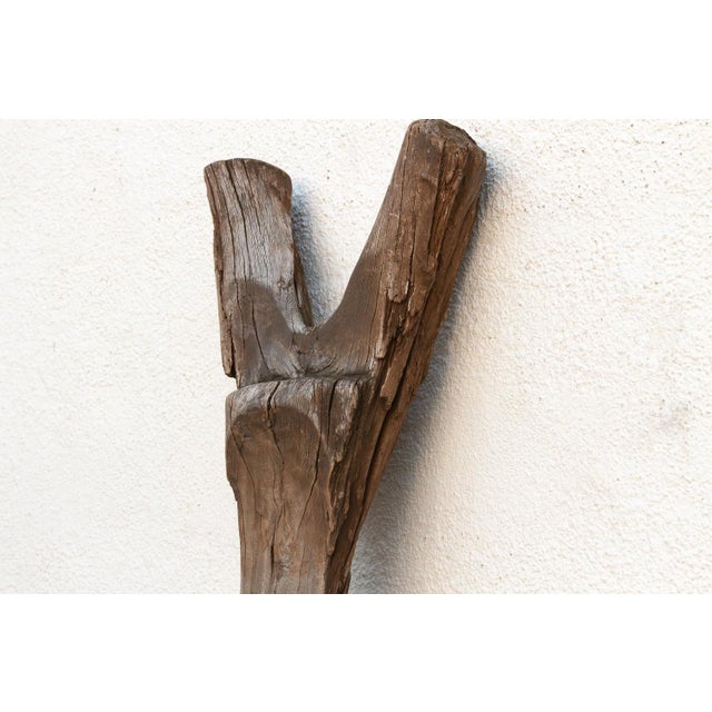 1990s Bandiaggara Pillar, Antique African Ladder For Sale - Image 5 of 11