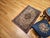 Textile Vintage Persian Isfahan Rug, Hand-Knotted Wool, Floral Pattern, Ivory & Navy, 3x4 For Sale - Image 7 of 15