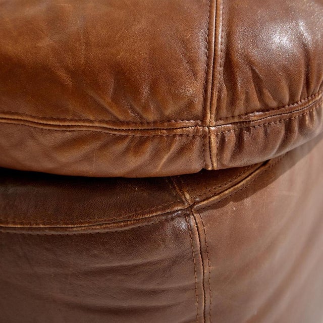 Textile Modular Leather Sofa Set from Dreipunkt, 1970s, Set of 3 For Sale - Image 7 of 12