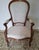 Louis Philippe Cabriolet Armchair in Mahogany, 19th Century For Sale - Image 6 of 8