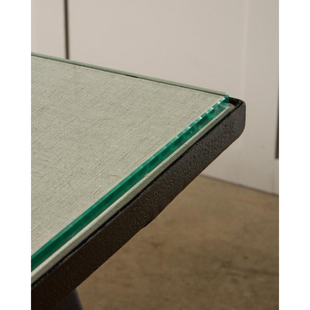 Metal Swedish Dining Table by Jean Prouvé, 1950s For Sale - Image 7 of 8