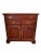 American Drew Dark Stained Fold-Out-Top Buffet For Sale - Image 11 of 11