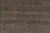 Vintage Turkish Kilim Rug in Gray Solid Striae, Subdued Multihued Embroidery For Sale In New York - Image 6 of 7