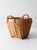 Vintage French Country Style Woven Basket For Sale - Image 6 of 14